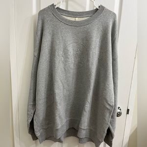 RARE Aritzia Babaton Embroidered Crest Crewneck Sweatshirt